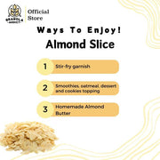 Roasted Almond Slice / Irisan Kacang Almond Panggang