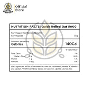 Quick Rolled Oat / Gandum Instant