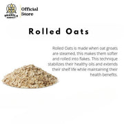 Roasted Rolled Oat / Oatmeal Panggang