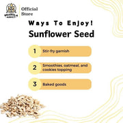 Roasted Mix Sunflower & Pumpkin Seeds / Kuaci & Labu Panggang