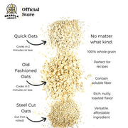 PAKET ISI 2 QUICK / INSTANT Rolled Oat 1KG