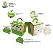 Oatmen Instant Oatmeal Siap Makan (Rasa Soto, Kari & Ayam Bawang)