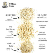 Paket Quick Rolled Oat 1KG + Chia Seed 250G