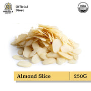 Raw Almond Slice / Irisan Kacang Almond Mentah