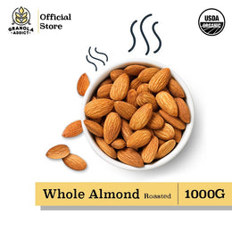 Roasted Whole Almond / Kacang Almond Panggang
