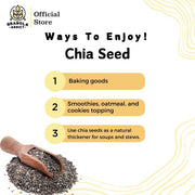 Black Chia Seed Mexico Organic