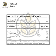 Trail Mix (Sunflower, Pumpkin Seeds, Almond, Raisin, Cranberry)
