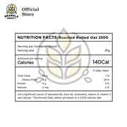 Roasted Rolled Oat / Oatmeal Panggang