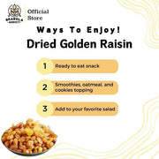 Dried Golden Raisin / Kismis Kuning