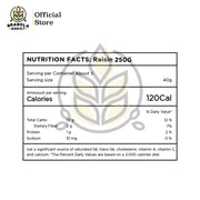 Dried Seedless Raisin / Kismis