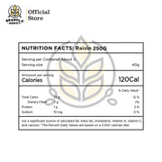 Paket Rolled Oat 1KG + Dried Seedless Raisin 250G