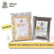 Paket Rolled Oat 1KG + Chia Seed 250G