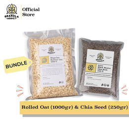 Paket Rolled Oat 1KG + Chia Seed 250G